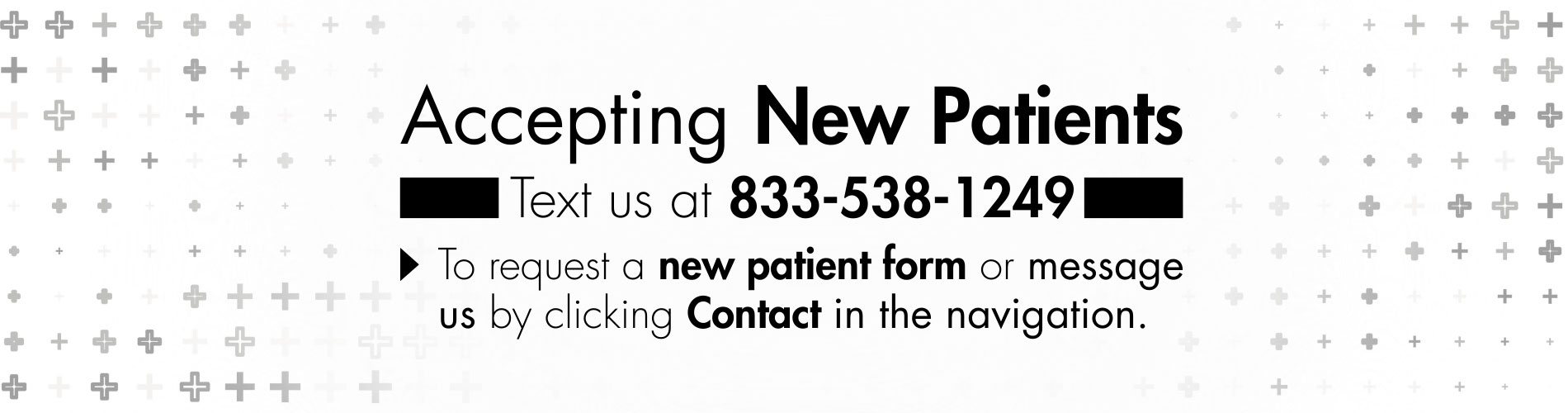 Accepting New Patients
